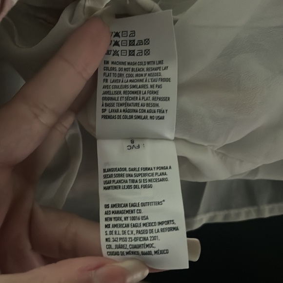 American Eagle Outfitters Stripped Romper, One Shoulder, Size Small - Picture 5 of 6